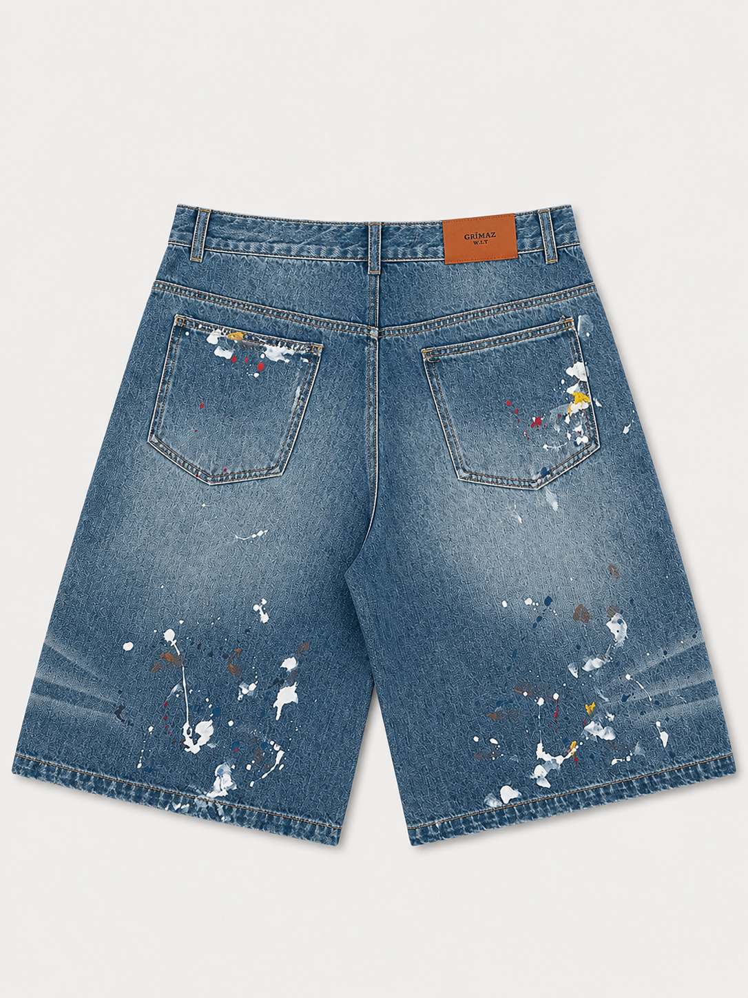 Paint Splatter Jorts (Pre Order)