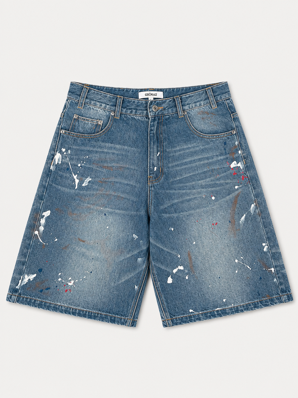Paint Splatter Jorts (Pre Order)
