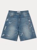 Paint Splatter Jorts (Pre Order)