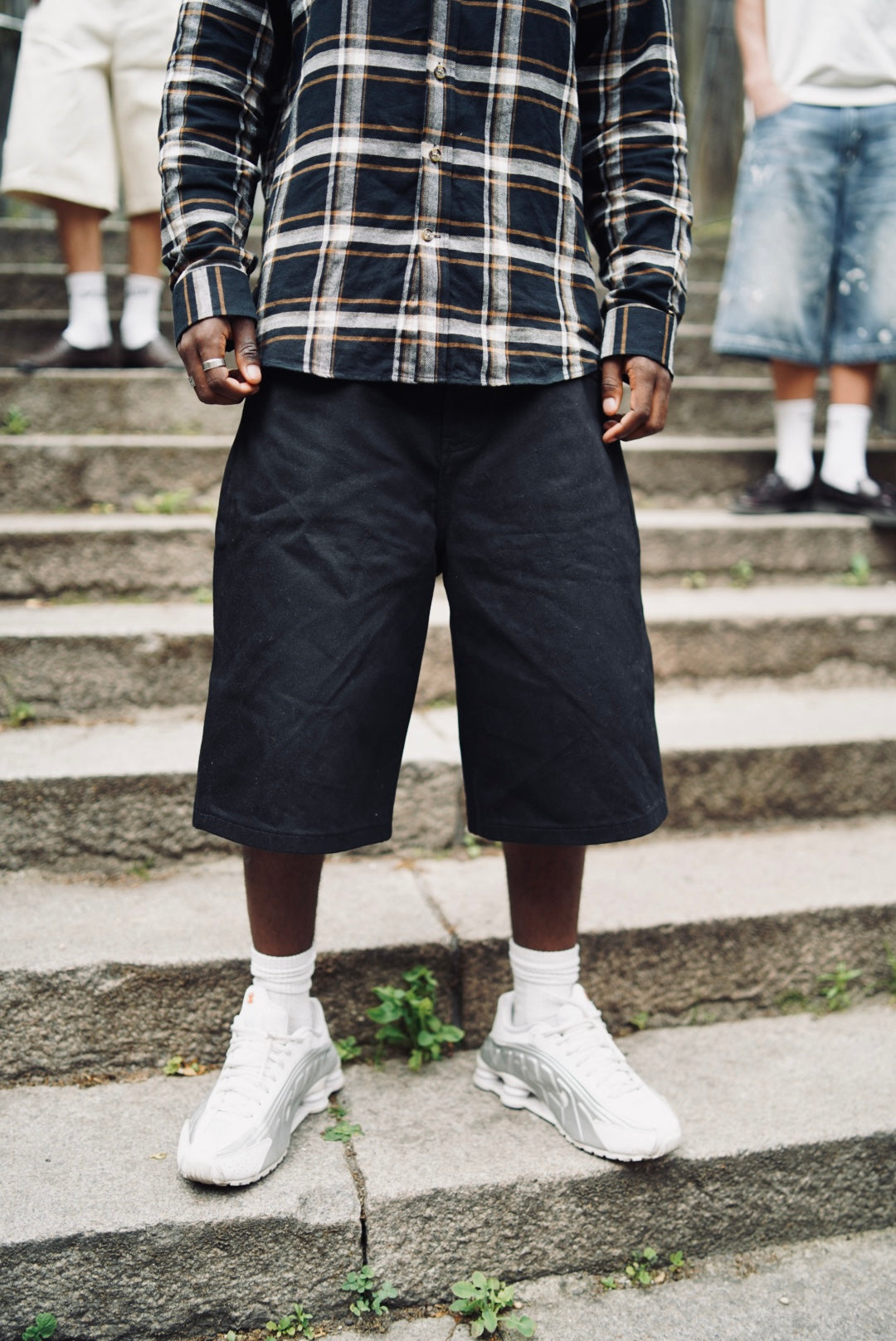 Charcoal Jorts